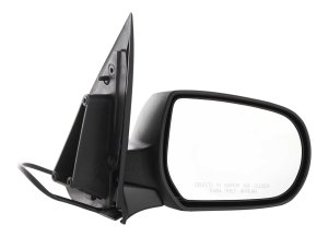 Power Mirror for Mazda Tribute 2001-2004, Right (Passenger) Side, Manual Folding, Non-Heated, Textured Finish, Replacement