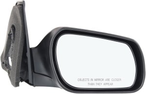 Power Mirror for Mazda 3 2004-2009, Right (Passenger) Side, Manual Folding, Non-Heated, Paintable, Replacement