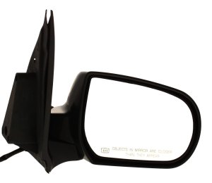 Power Mirror for Mazda Tribute 2005-2006, Right (Passenger), Manual Folding, Heated, Paintable, Replacement