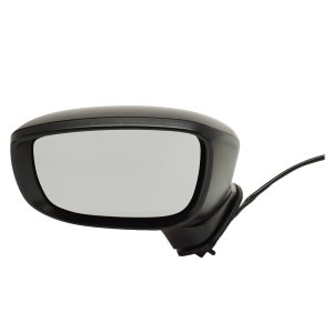 Power Mirror for Mazda CX-5 2017-2018, Left (Driver) Side, Manual Folding, Heated, Paintable, with In-Housing Signal Light, without Blind Spot Detection, Auto-Dimming, Memory, Replacement