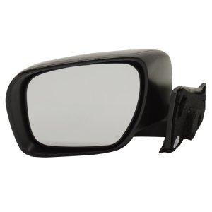 Power Mirror for Mazda 5 2012-2017, Left (Driver) Side, Manual Folding, Non-Heated, Paintable, without Signal Light, Replacement