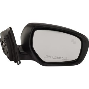 Power Mirror for 2013 Mazda CX-9, Right (Passenger), Manual Folding, Heated, Paintable, with Blind Spot Detection in Glass and In-housing Signal Light, without Auto Dimming and Memory, Replacement