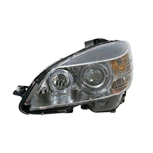 2008 - 2011 Mercedes Benz C300 Headlight Assembly Composite (Left / Driver Side)
