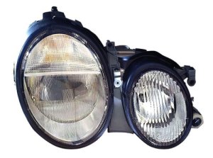 1998 - 2003 Mercedes-Benz CLK320 Front Headlight Assembly Replacement Housing / Lens / Cover - Right (Passenger) Side - (Convertible)