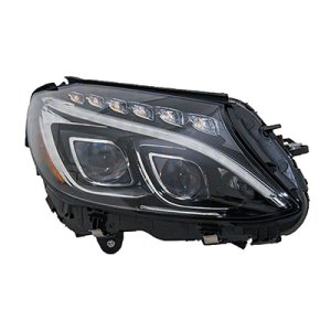 2015 - 2018 Mercedes Benz C300 Headlight Assembly Composite (Right / Passenger Side)