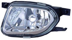 Left (Driver) Fog Light Assembly for 2003 - 2006 Mercedes-Benz E500, 4 Door Sedan, W211 without Passenger Package,  211820055664, Replacement
