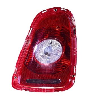 Right (Passenger) Tail Light Assembly for 2007 - 2010 Mini Cooper, Replacement Rear Tail Light Cover with Clear Lens,  63212757012
