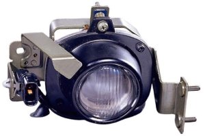 Fog Light Assembly for 1998 - 2000 Mitsubishi Montero, Right (Passenger) Side, Replacement Housing/Lens/Cover, Includes Bulb & Socket,  MR391890, Replacement