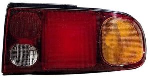 Right (Passenger) Rear Tail Light Assembly for 1993-1996 Mitsubishi Mirage, 4 Door Sedan, Lens Cover, Replacement,  MB912966
