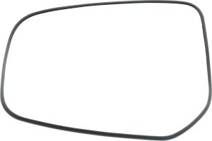 Heated Mirror Glass with Backing Plate for Mitsubishi Mirage 2014-2023/Mirage G4 2017-2023, Left (Driver) Side, Replacement