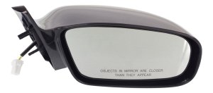 Power Mirror for Mitsubishi Eclipse 2000-2005, Right (Passenger), Non-Folding, Non-Heated, Paintable, without Auto Dimming, Blind Spot Detection, Memory, and Signal Light, Replacement