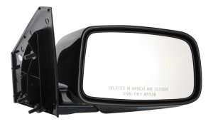 Manual Adjust and Foldable Right (Passenger) Mirror for 2002-2005 Mitsubishi Lancer ES Model Sedan, Non-Heated, Paintable, Replacement