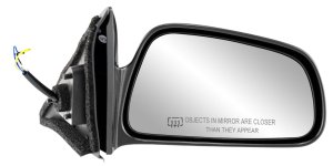 Power Mirror for Mitsubishi Galant 1999-2003, Right (Passenger) Side, Non-Folding, Heated, Paintable, Replacement