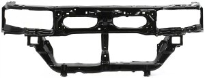 Black Steel Radiator Support Assembly for Mitsubishi Galant 1999-2001, Replacement