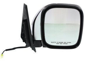Power Mirror for 2001-2006 Montero Right (Passenger), Manual Folding, Heated, Chrome, Suitable for Limited/XLS Models, Replacement