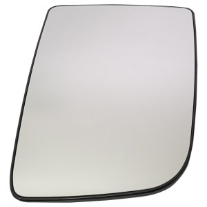 Mirror Glass for Mercedes-Benz Sprinter 2010-2014, Left (Driver), Upper, Non-Heated, Non-Towing, with Backing Plate, Replacement