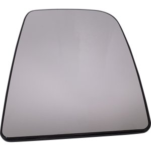 Mirror Glass for Mercedes Benz Sprinter, 2010-2023, Right (Passenger), Upper, Heated, Non-Towing, with Backing Plate, Replacement