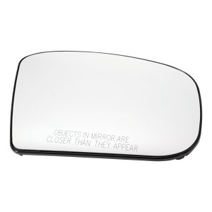 Heated Mirror Glass for Mercedes-Benz CL-Class/S-Class 2000-2002, Right (Passenger), with Backing Plate, Replacement