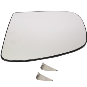 Mirror Glass for Mercedes-Benz M-Class 2002-2005, Left (Driver), Heated, with Backing Plate, Replacement