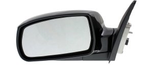 Power Mirror for Hyundai Tucson 2010-2015, Left (Driver), Manual Folding, Heated, Paintable, with Signal Light, Limited Model, Replacement