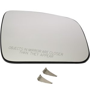 Heated Mirror Glass for Mercedes Benz C-Class 2008-2011, Right (Passenger), with Backing Plate, Without Auto Dimming, Replacement