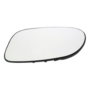 Heated Mirror Glass with Backing Plate for Mercedes-Benz SL500 1999-2002, SL600 1999-2002, SLK230 1998-2000, CLK320 1998-1999, CLK430 1998-1999, Left (Driver), Without Thermostat, Replacement