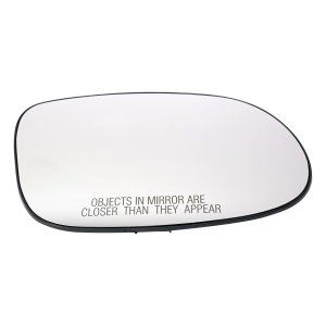 Heated Mirror Glass with Backing Plate, Right (Passenger), without Thermostat for Mercedes SL500/SL600 (1999-2002), SLK230 (1998-2000), CLK320/CLK430 (1998-1999), Replacement