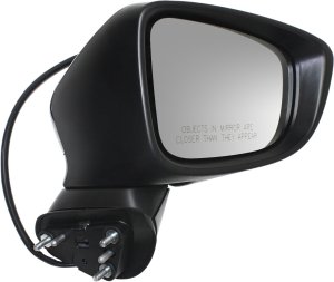Power Mirror for Mazda 6 2014-2016, Right (Passenger), Manual Folding, Non-Heated, Paintable, with Signal Light, without Blind Spot Detection, Replacement