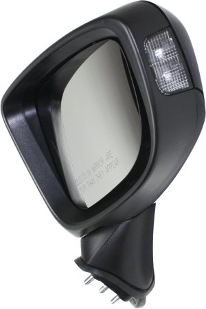 Power Mirror for Mazda 6 2014-2016, Right (Passenger), Manual Folding, Heated, Paintable, with Signal Light, without Blind Spot Detection, Replacement