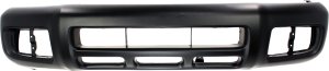 Front Bumper Cover for Nissan Pathfinder 1999-2004, Primed (Ready to Paint), Replacement