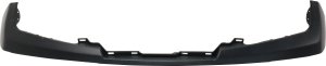 Front Bumper Filler for Nissan Frontier 2009-2019, Upper Section, Primed (Ready to Paint), Steel Construction, Replacement