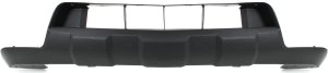 Front Lower Valance Cover for Nissan Frontier 2005-2019, Primed (Ready to Paint), Lower Cover, Replacement
