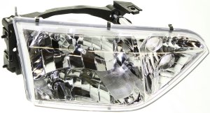 Headlight Assembly for 2001-2002 Nissan Quest, Right (Passenger) Side, Halogen, Replacement