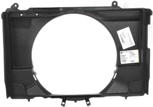 Upper Radiator Fan Shroud for 1998-2004 Nissan Frontier, 2.4L Engine, Replacement