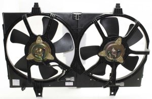 Radiator Fan Shroud Assembly for Nissan Maxima 2002-2003, Replacement