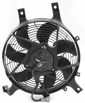 A/C Fan Shroud Assembly for Nissan Frontier 1998-2000, 3.3L Engine, Replacement