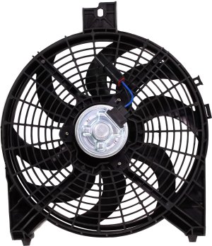 A/C Fan Shroud Assembly for Nissan Titan 2007-2009 and Armada 2007-2015, Replacement