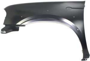 Front Fender for Nissan Frontier 2001-2004, Left (Driver), Primed (Ready to Paint), 6 Cylinder, Replacement