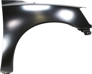 Front Fender for Nissan Titan 2005-2015, Right (Passenger) Side, Primed (Ready to Paint), with Antenna Hole, Replacement