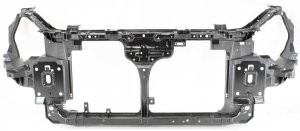Radiator Support for Nissan Maxima 2004-2006, Black Plastic with Steel, Replacement