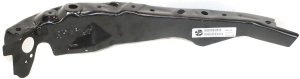 Radiator Support for Nissan Altima 2007-2009/Maxima 2009-2014, Right (Passenger), Black, Steel, Coupe/Sedan, Replacement