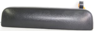 Textured Black Front Exterior Door Handle for Nissan Frontier 1998-2004, Left (Driver), Replacement