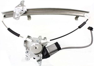 Power Front Window Regulator with Motor for Nissan Altima 1998-2001, Right (Passenger) Side, Replacement