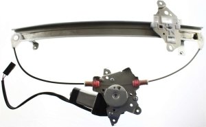 Front Window Regulator with Motor for Nissan Maxima 1995-1999, Infiniti I30 1996-1999, Left (Driver) Side, Power, Replacement