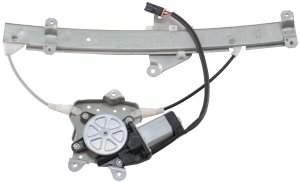 Power Rear Window Regulator with Motor for Nissan Maxima 1989-1994, Left (Driver) Side, Replacement