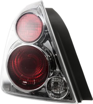 Tail Light Assembly for 2005-2006 Nissan Altima, Left (Driver), Halogen, Excludes SE-R Model, Replacement