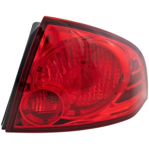 Tail Light Assembly for Nissan Sentra Base/S Models, Right (Passenger) Side, Fits 2004-2006, Replacement