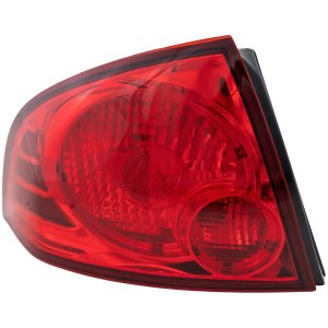 Tail Light Assembly for Nissan Sentra Base/S Models, Left (Driver), for 2004-2006, Replacement