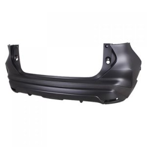 Rear Bumper Cover for KICKS 2021-2023, Primed (Ready to Paint), without Parking Aid Sensor Hole, Replacement