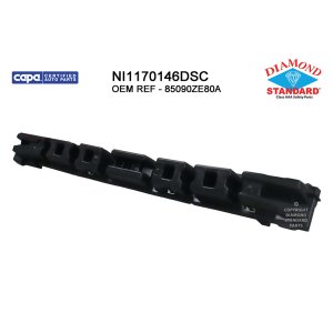2007 - 2012 Nissan Sentra Rear Bumper Absorber